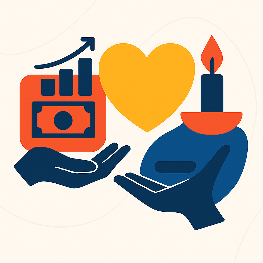 Integration of assets, emotion and ritual illustration